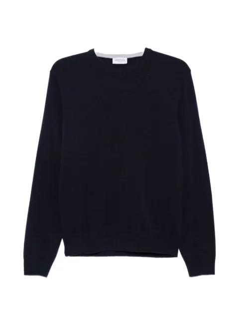 Heritage crew-neck knitted sweater
