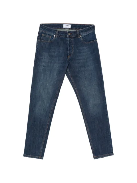 VELA SHOP faded-effect capri jeans