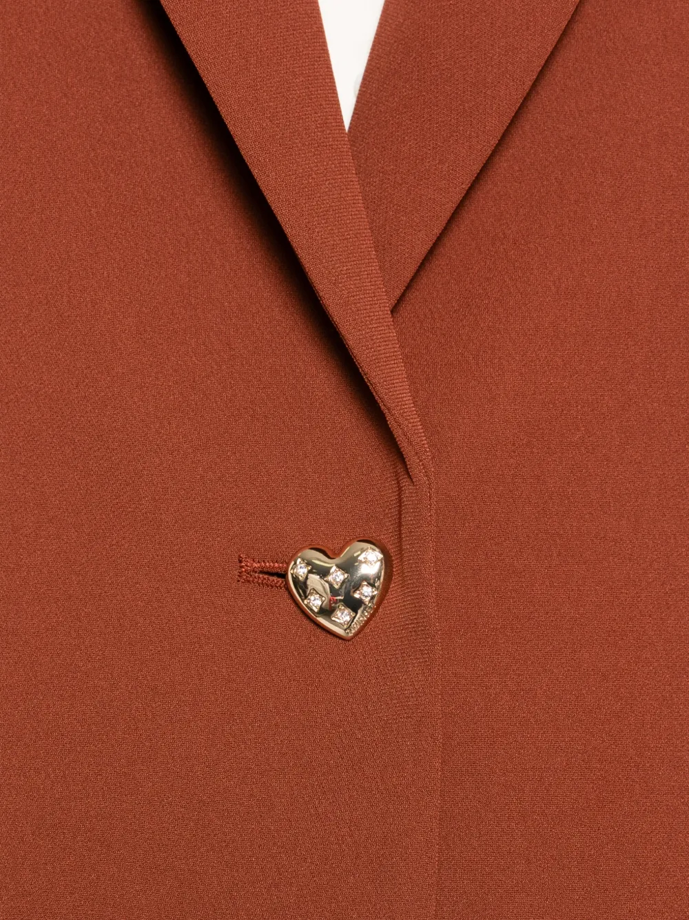 TWINSET heart-button blazer Bruin