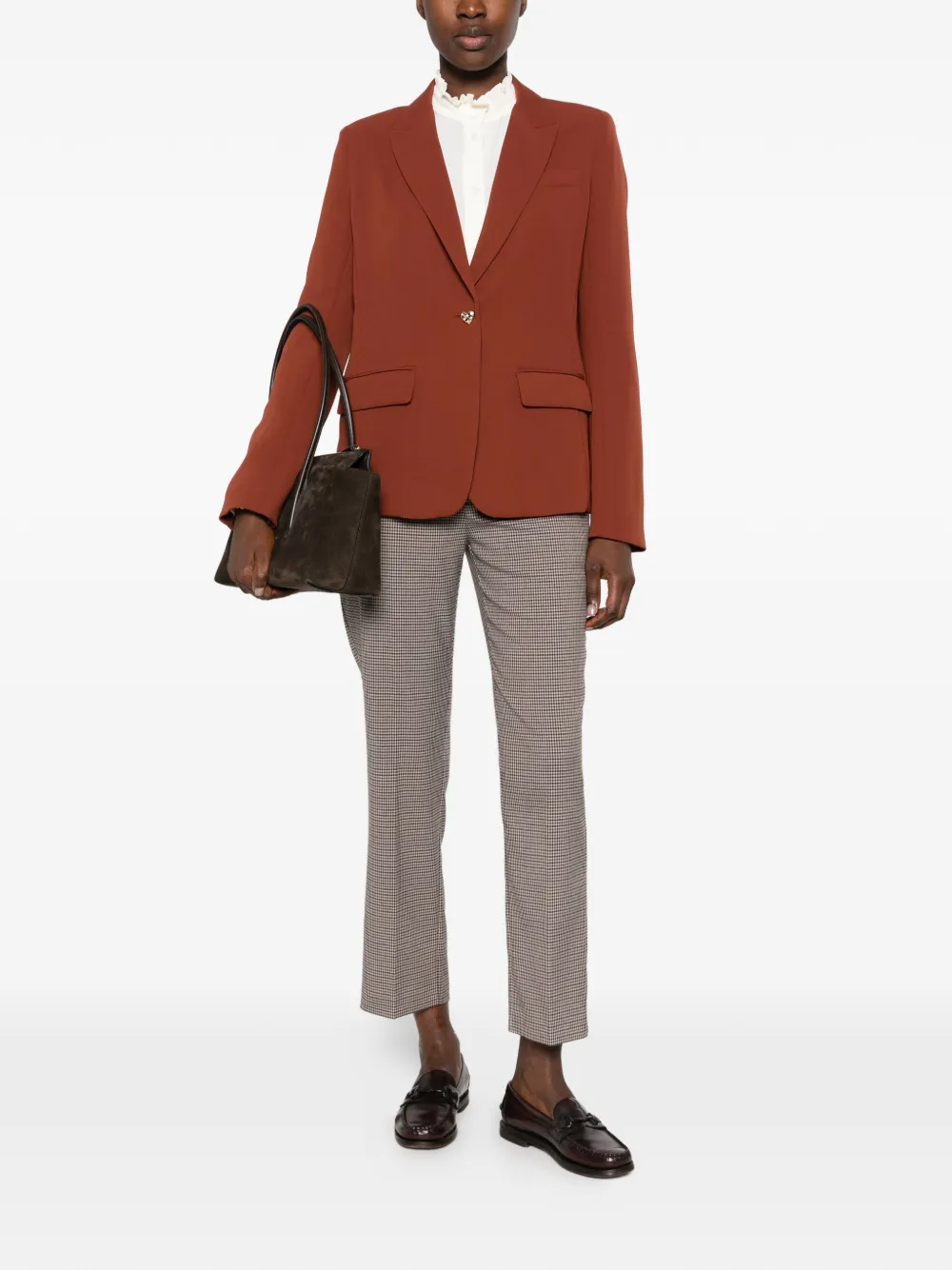 TWINSET heart-button blazer Bruin