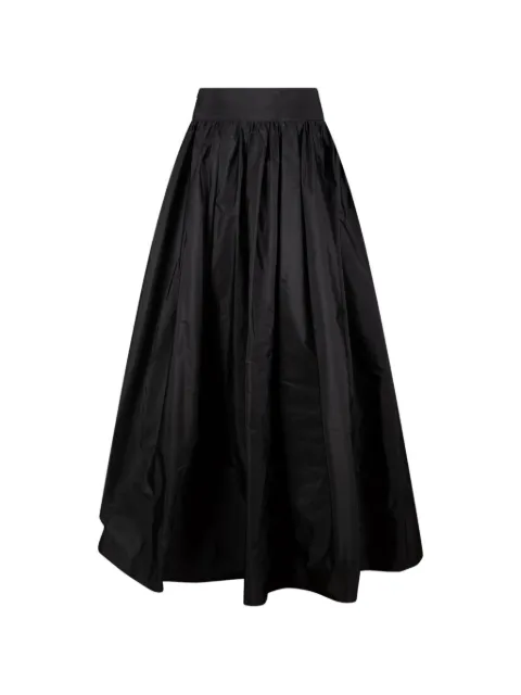Max Mara peplum-waist gathered maxi skirt