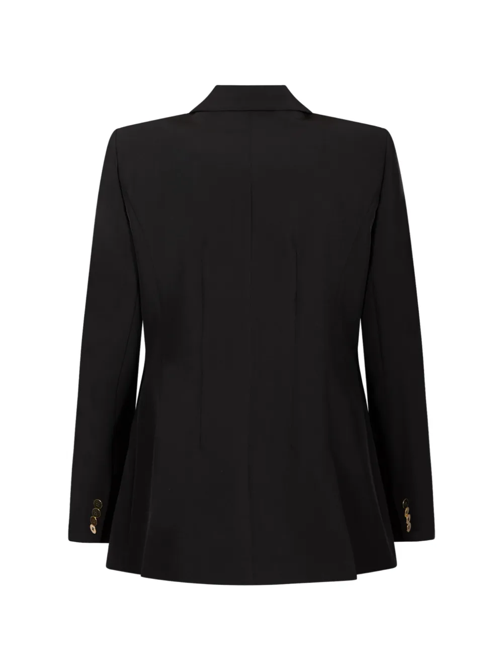 Marina Rinaldi Blazer met dubbele rij knopen Zwart