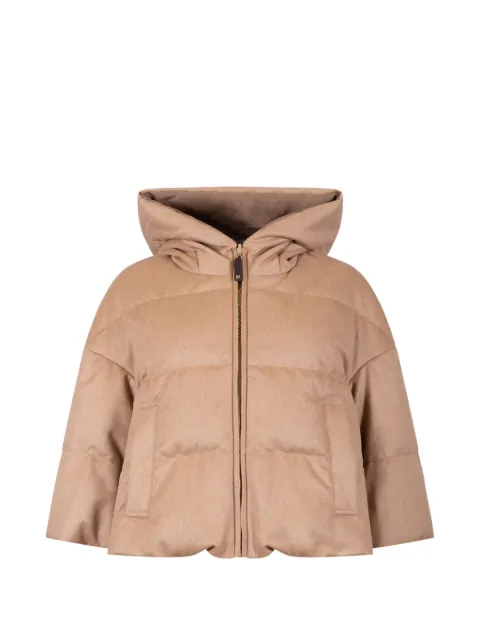 Max Mara chaqueta The Cube reversible con capucha