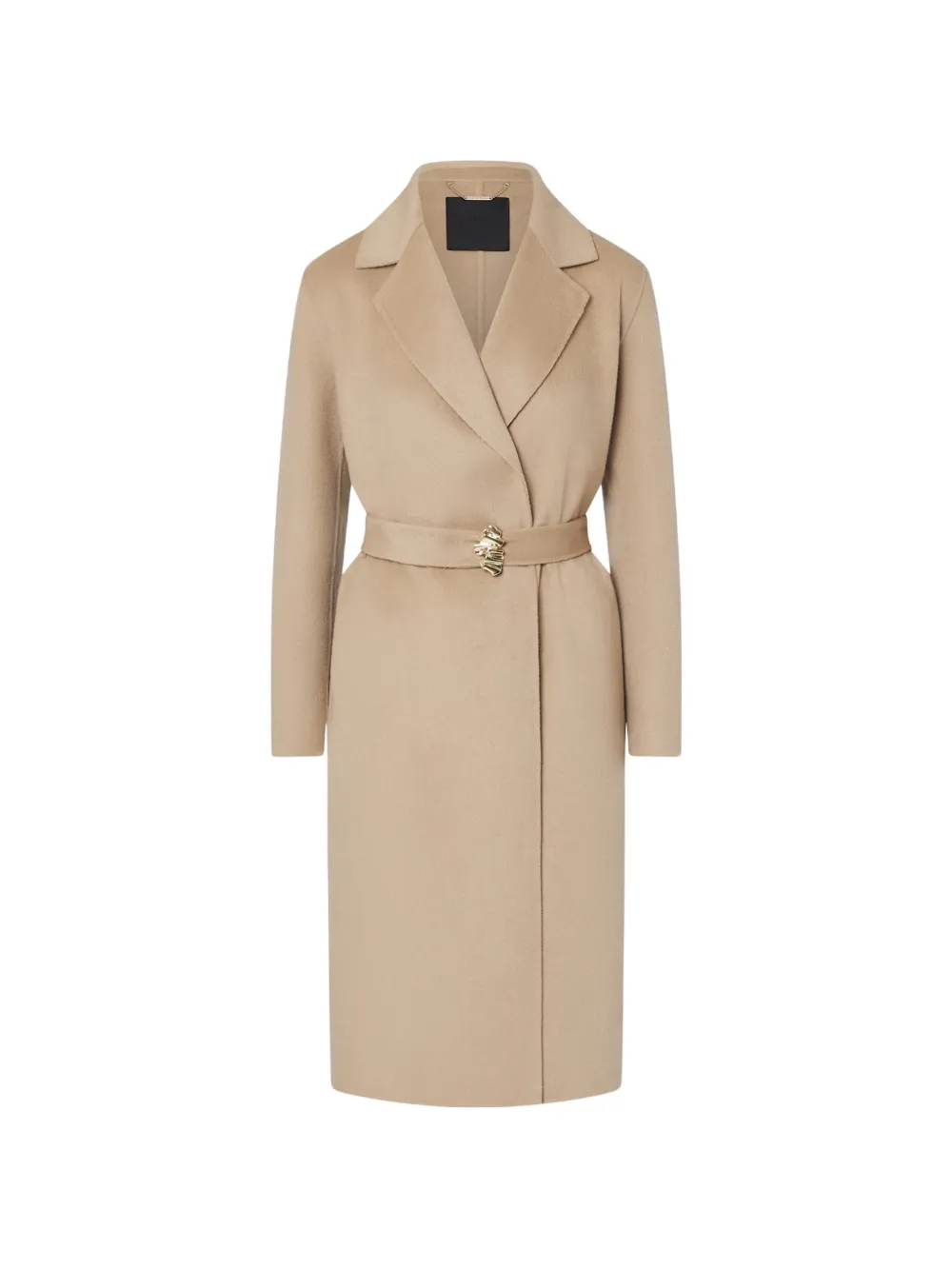 LIU JO long coat with jewel embroidery - Toni neutri