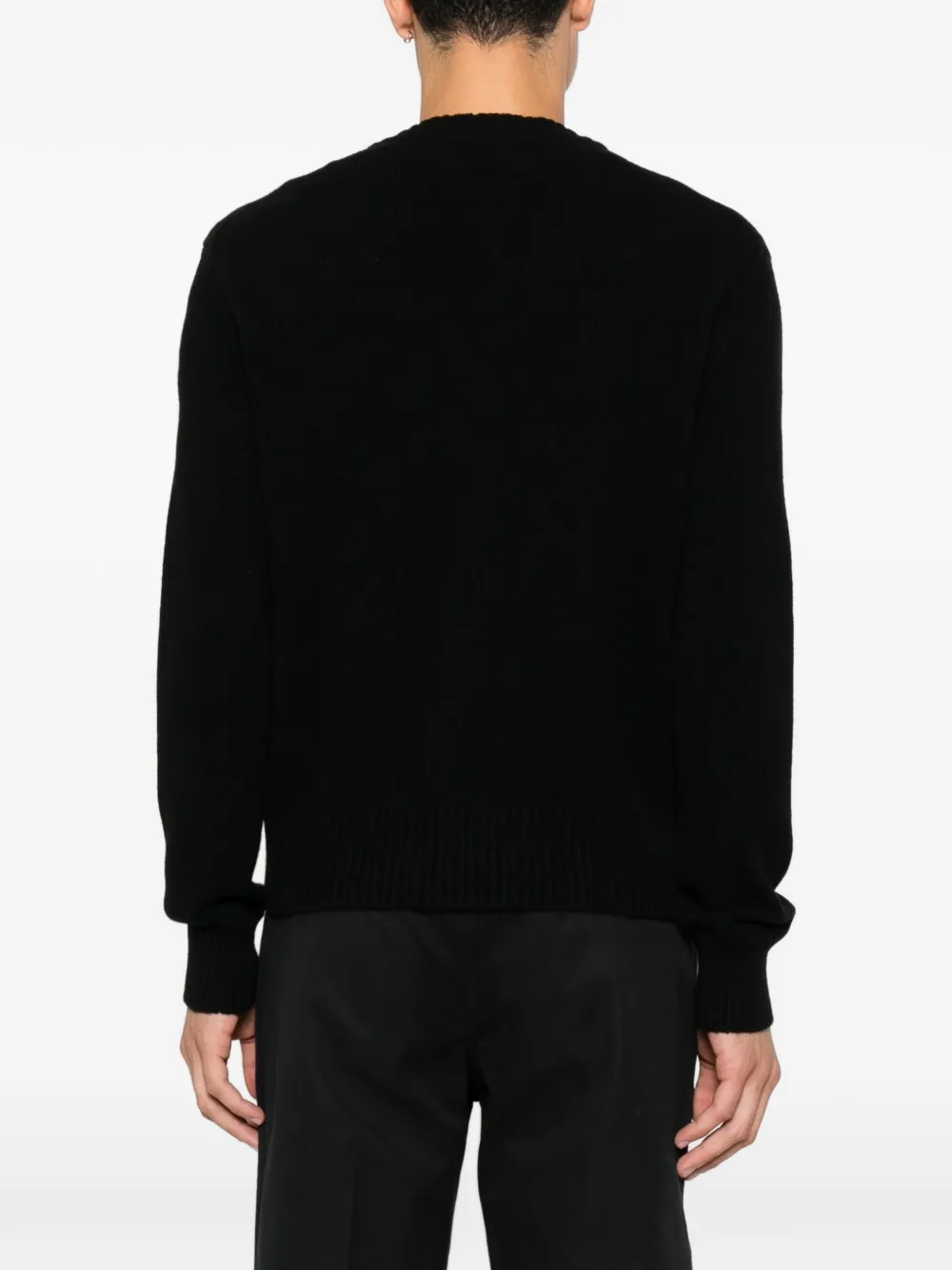 AMI Paris Ami de Coeur vest Zwart