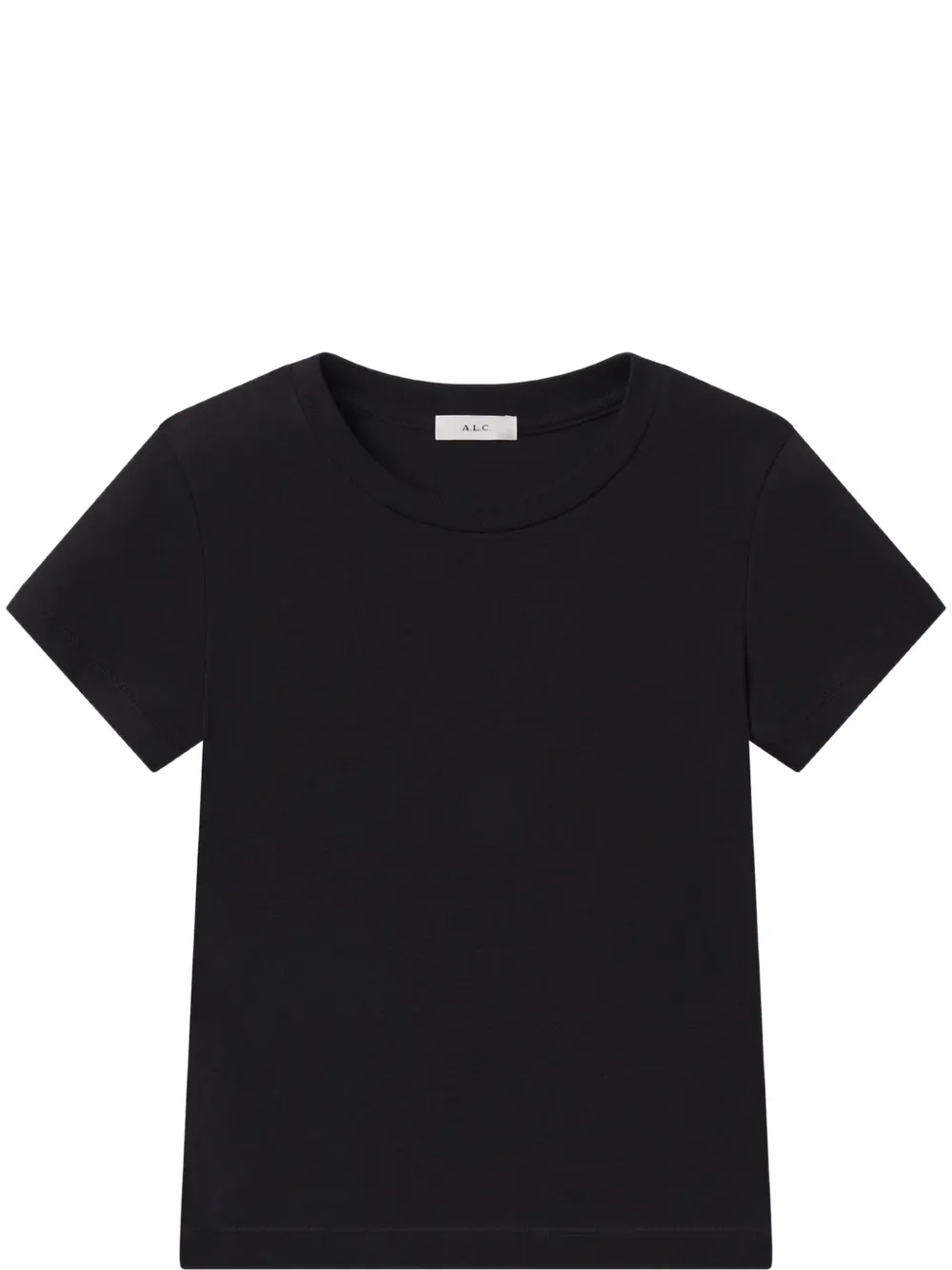 A.L.C. Harper katoenen T-shirt Zwart