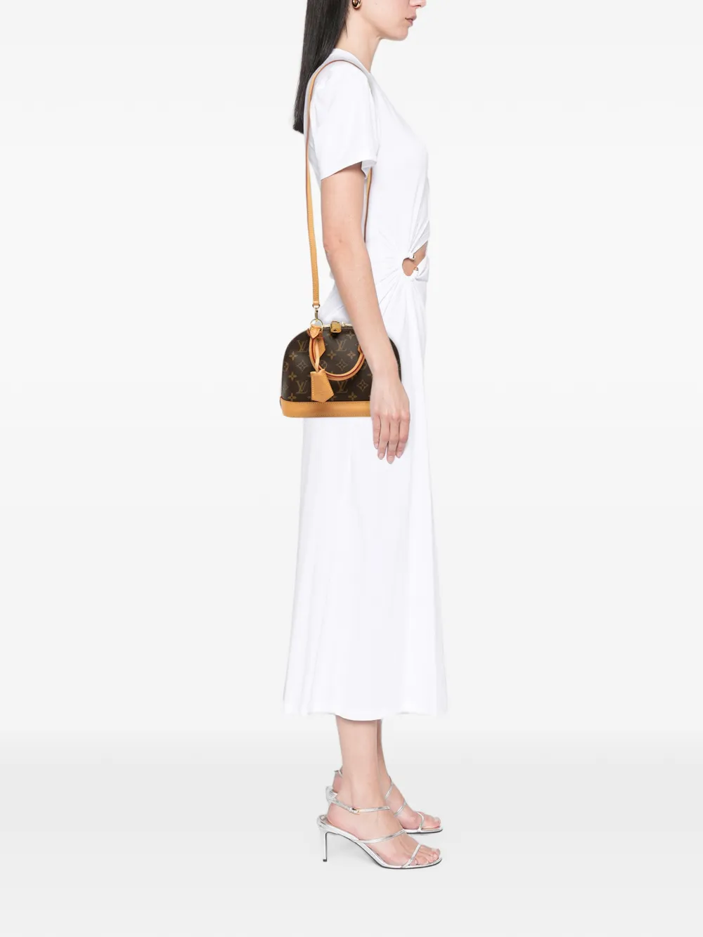 Louis Vuitton Pre-Owned 2015 Monogram Alma BB satchel - Marrone