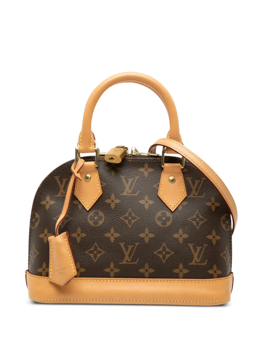 Louis Vuitton Pre-Owned 2015 Monogram Alma BB satchel - Marrone