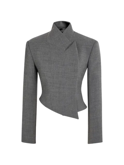 A.W.A.K.E. Mode cropped asymmetric-hem jacket
