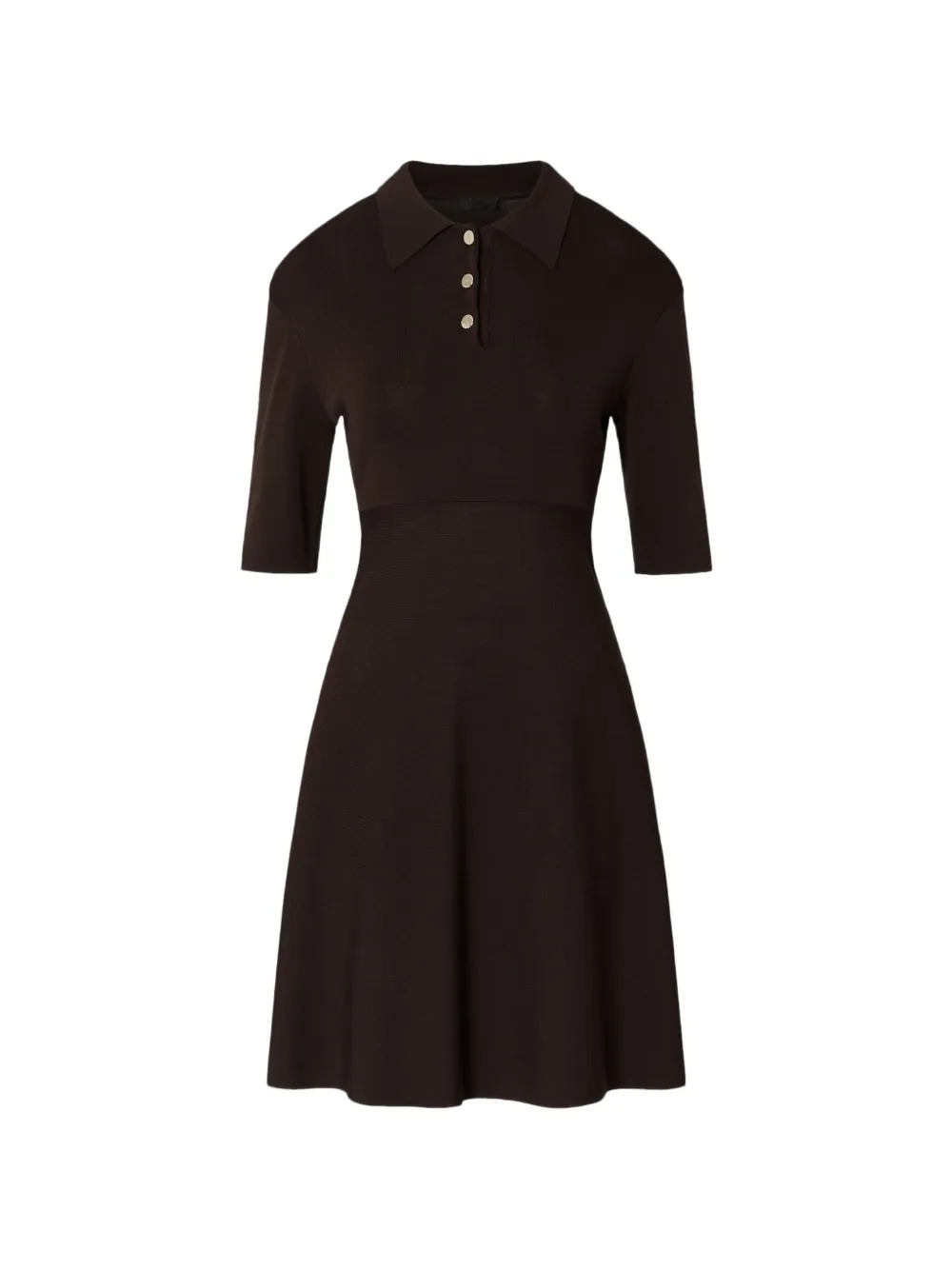 LIU JO short knit dress - Marrone