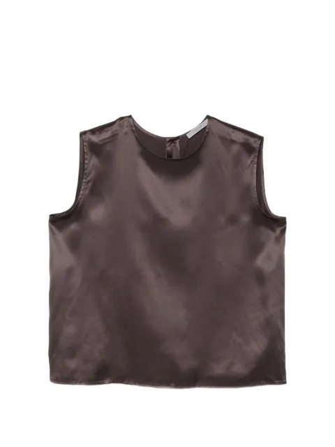 Dusan crepe satin top