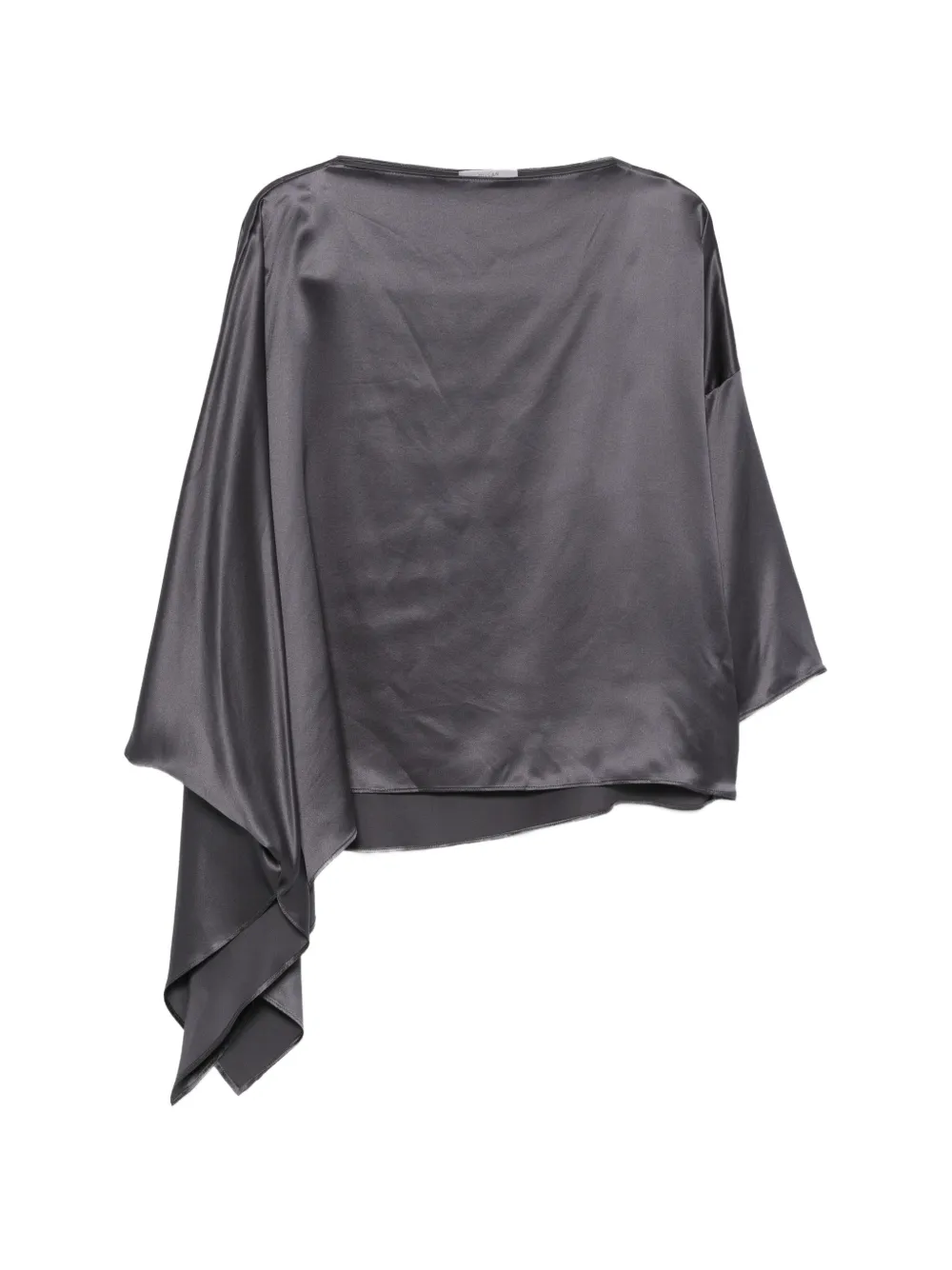 Dusan asymmetric satin top