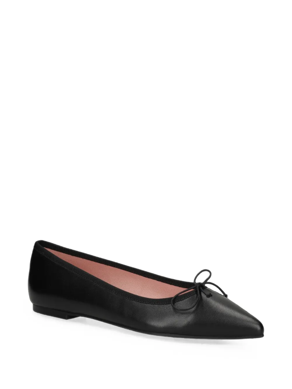 Pretty Ballerinas Ella pointed-toe ballet flats Zwart