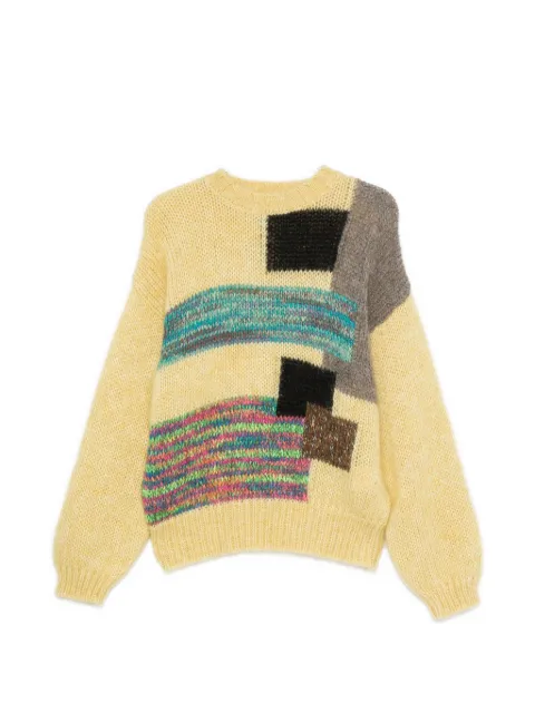 Magliano Pasta intarsia-knit sweater