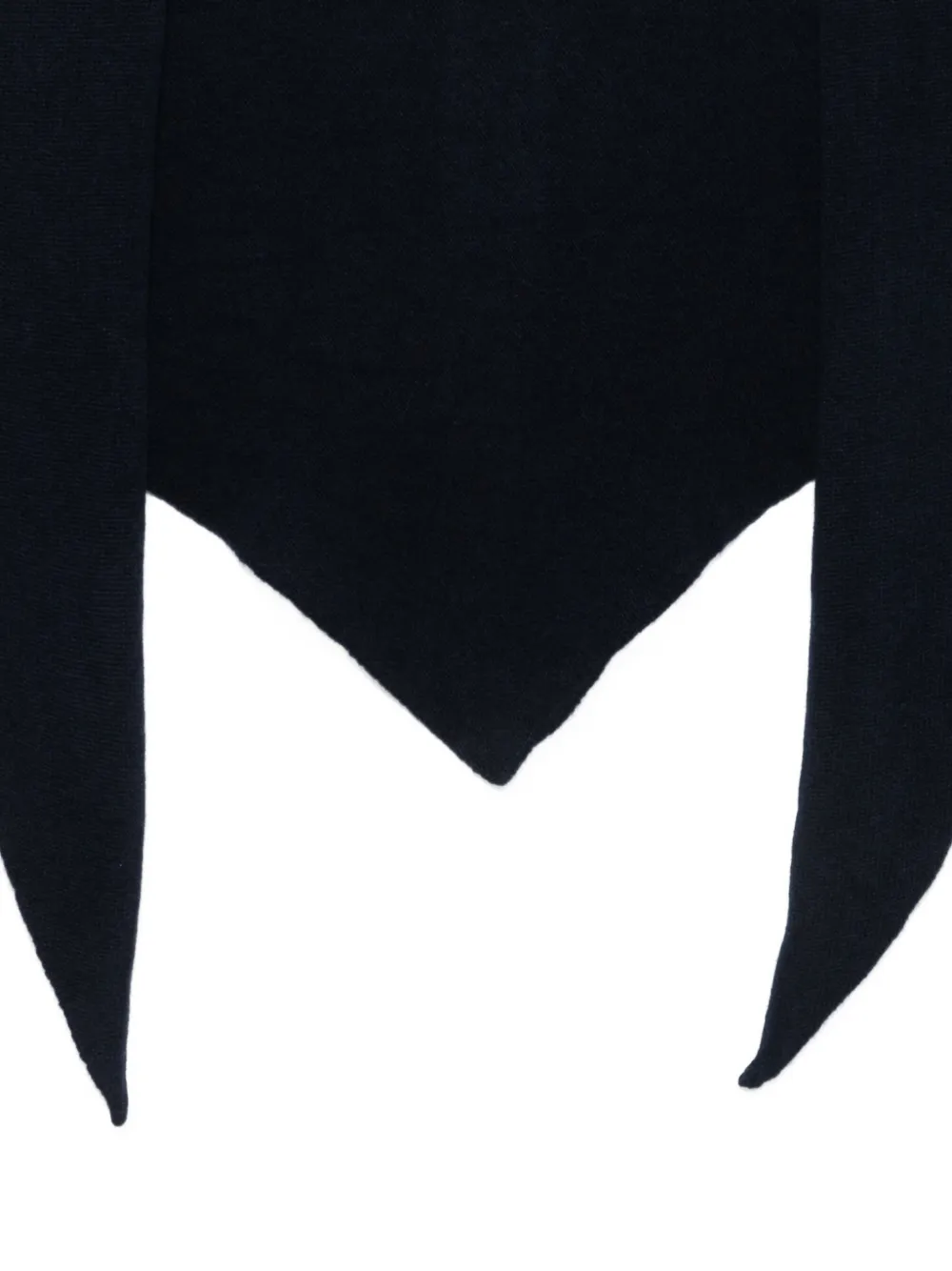 Alysi Knit Scarf In Black