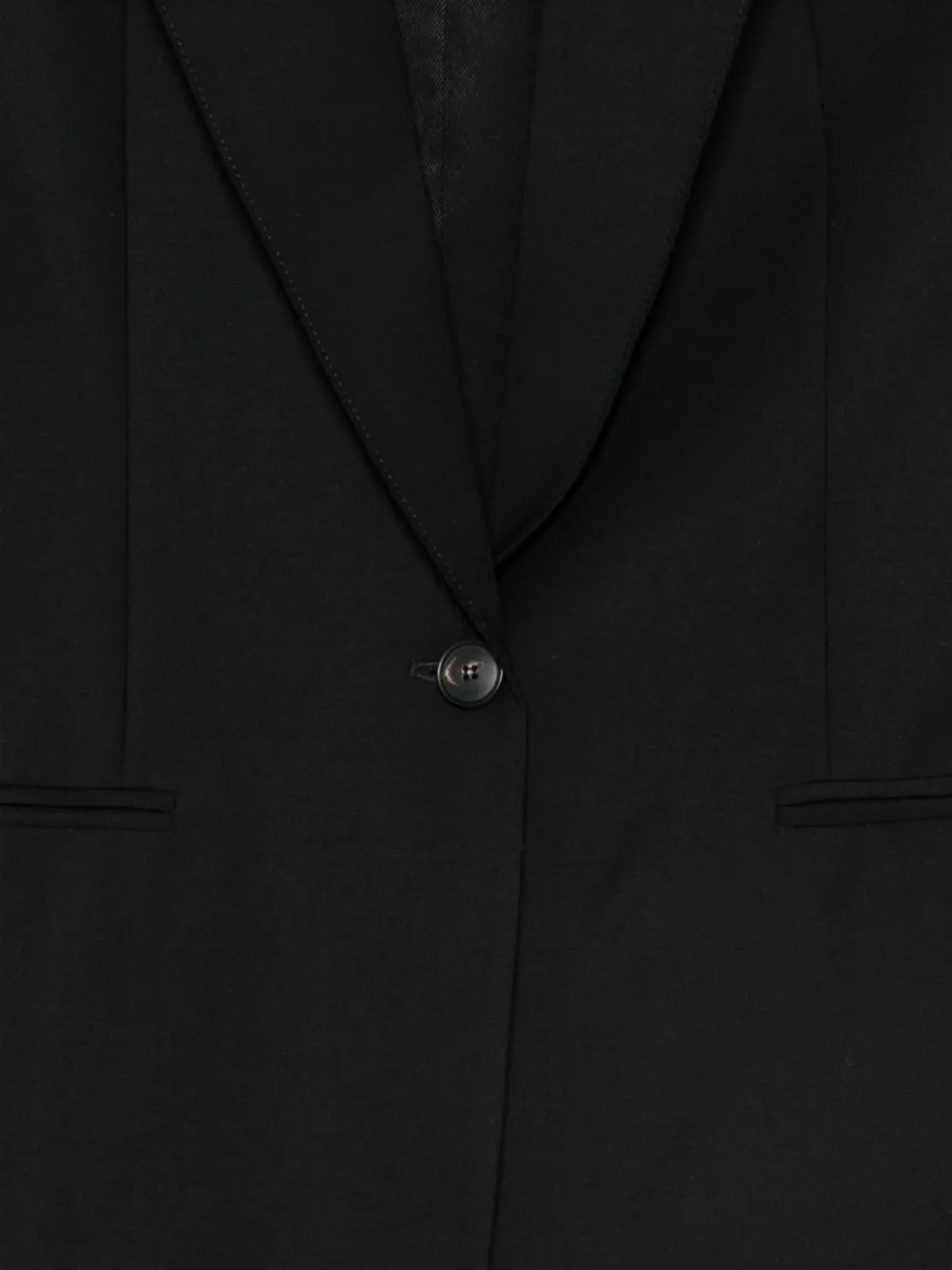 Tela Diver blazer met gekerfde revers Zwart