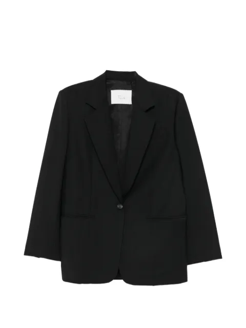 Tela Diver notched-lapel blazer