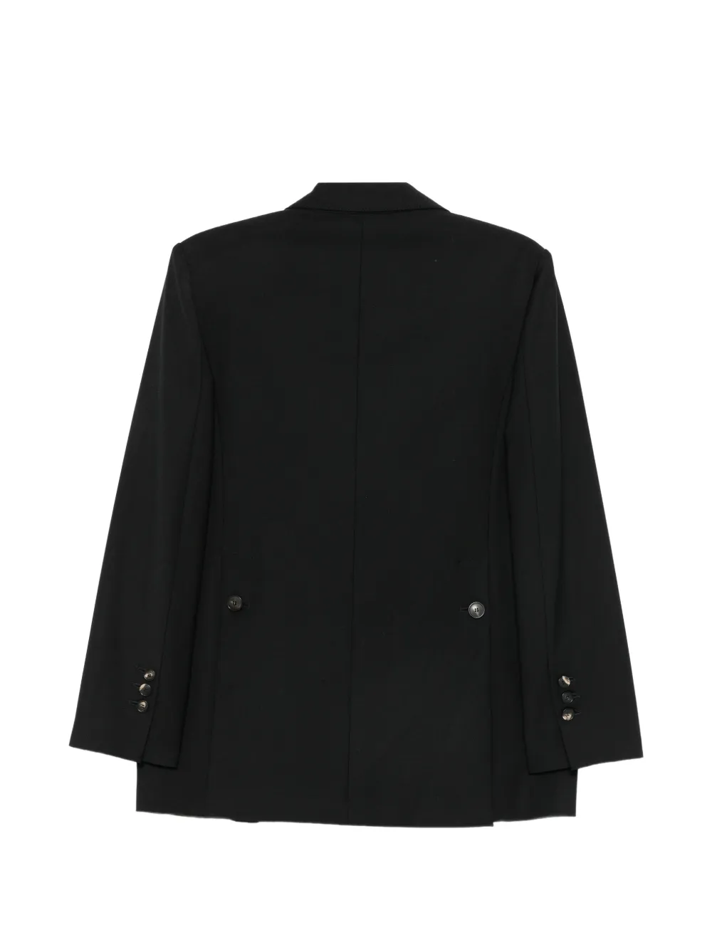 Tela Diver blazer met gekerfde revers Zwart