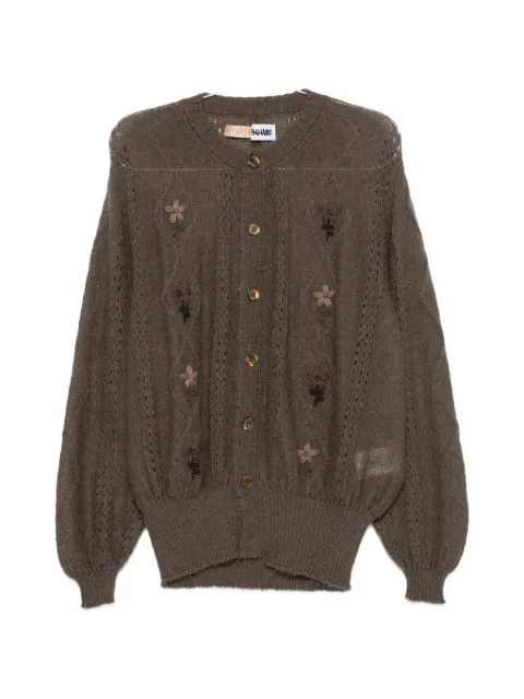 Magliano Cormagliano flower-embroidered cardigan