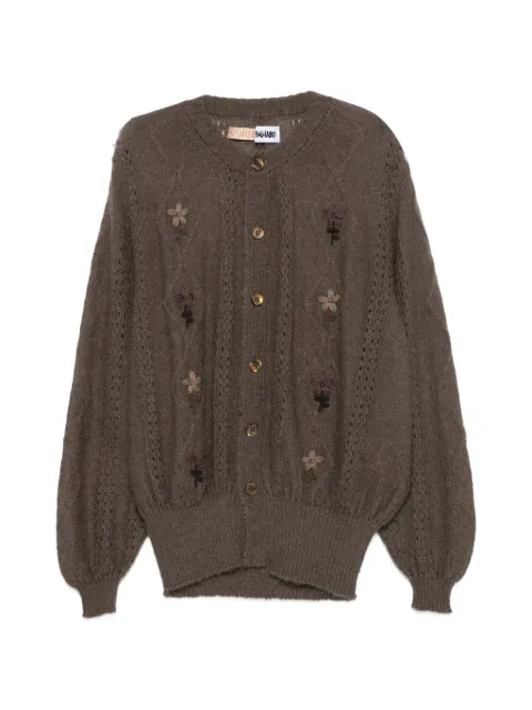 Magliano cárdigan Cormagliano con bordado floral