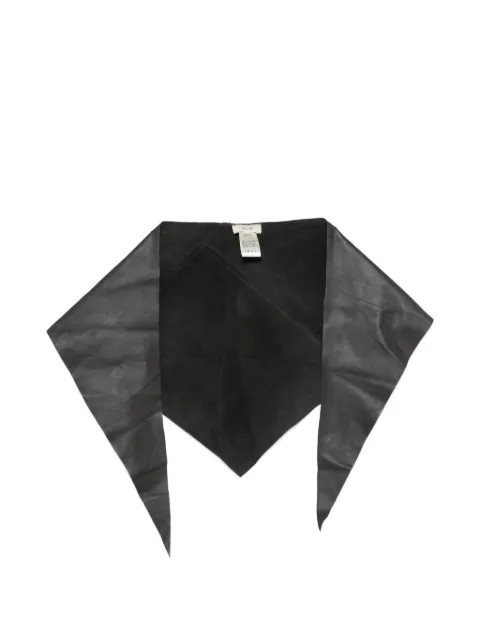 Alysi leather scarf