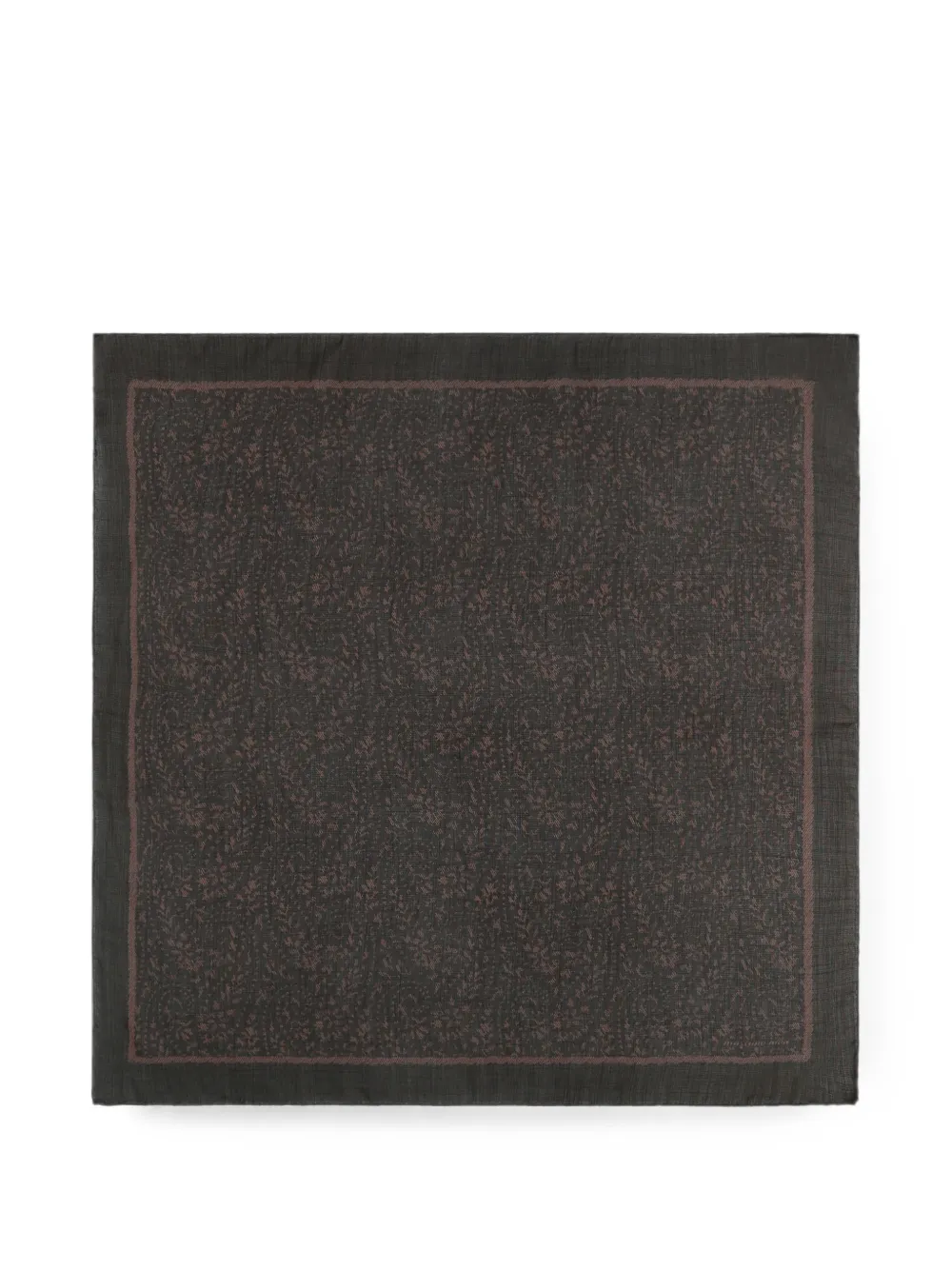 Massimo Alba Bandana met paisley-print Bruin