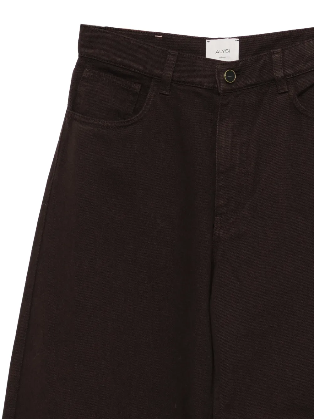 Alysi Modern Drill jeans Bruin