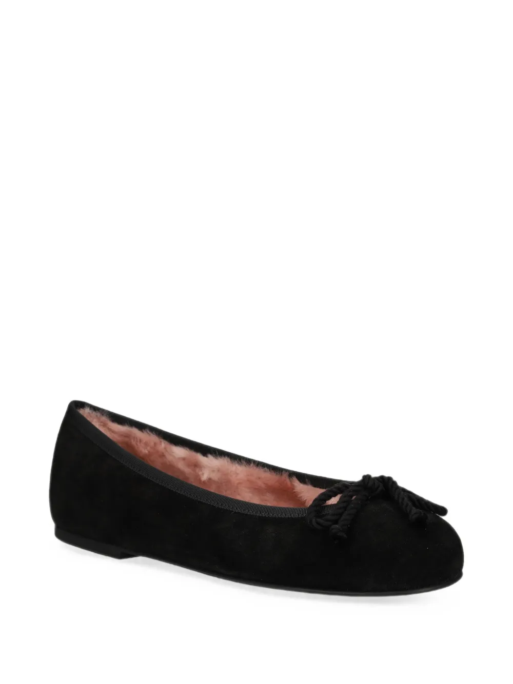 Pretty Ballerinas Rosario bow-detail ballet flats Zwart