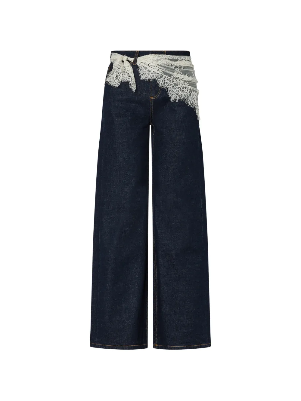 LIU JO flare jeans with bandana - Blu