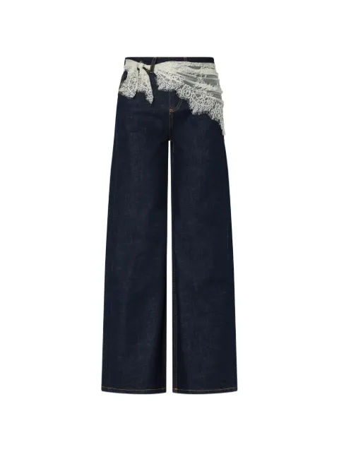 LIU JO flare jeans with bandana 