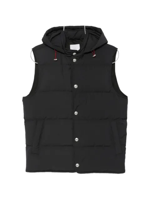 Eleventy hooded quilted gilet