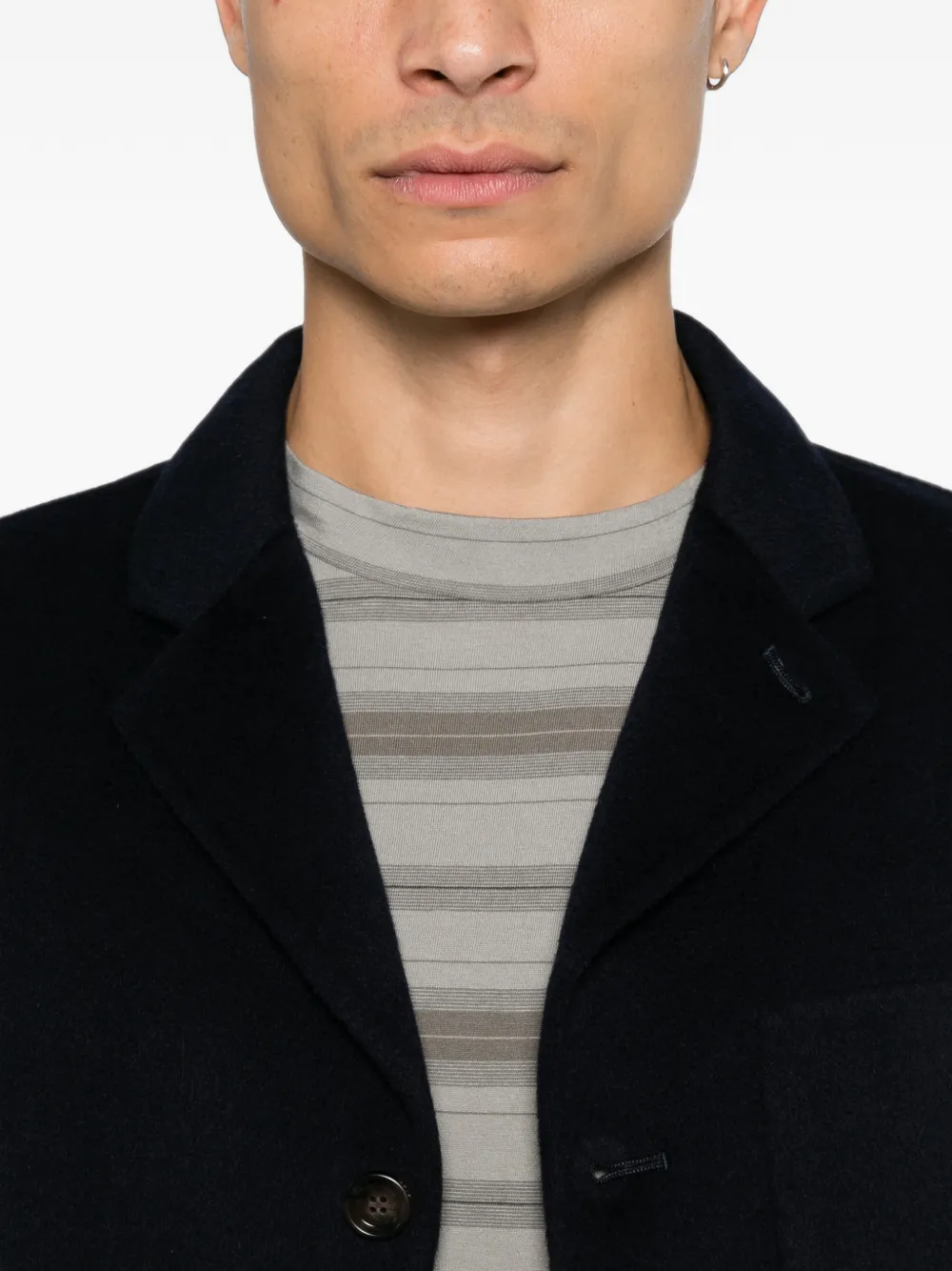 ASPESI Dieter blazer met enkele rij knopen Blauw