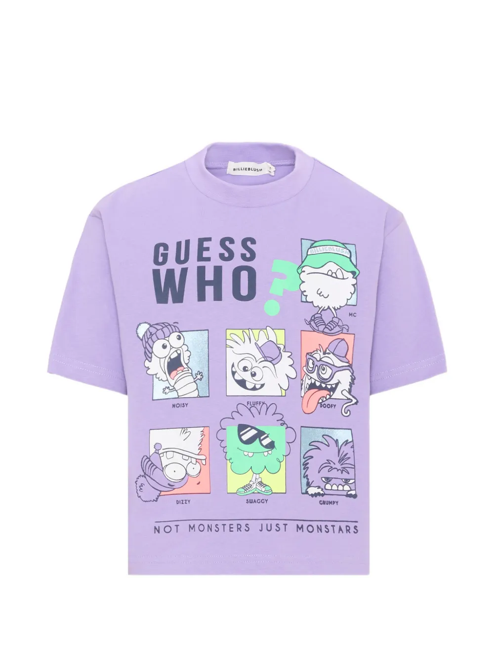 Billieblush graphic-print cotton T-shirt - Viola