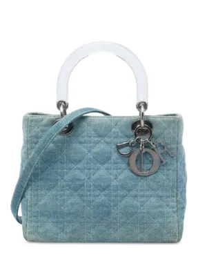 Christian Dior Pre-Owned 2010-2026 ラージ デニム カナージュ