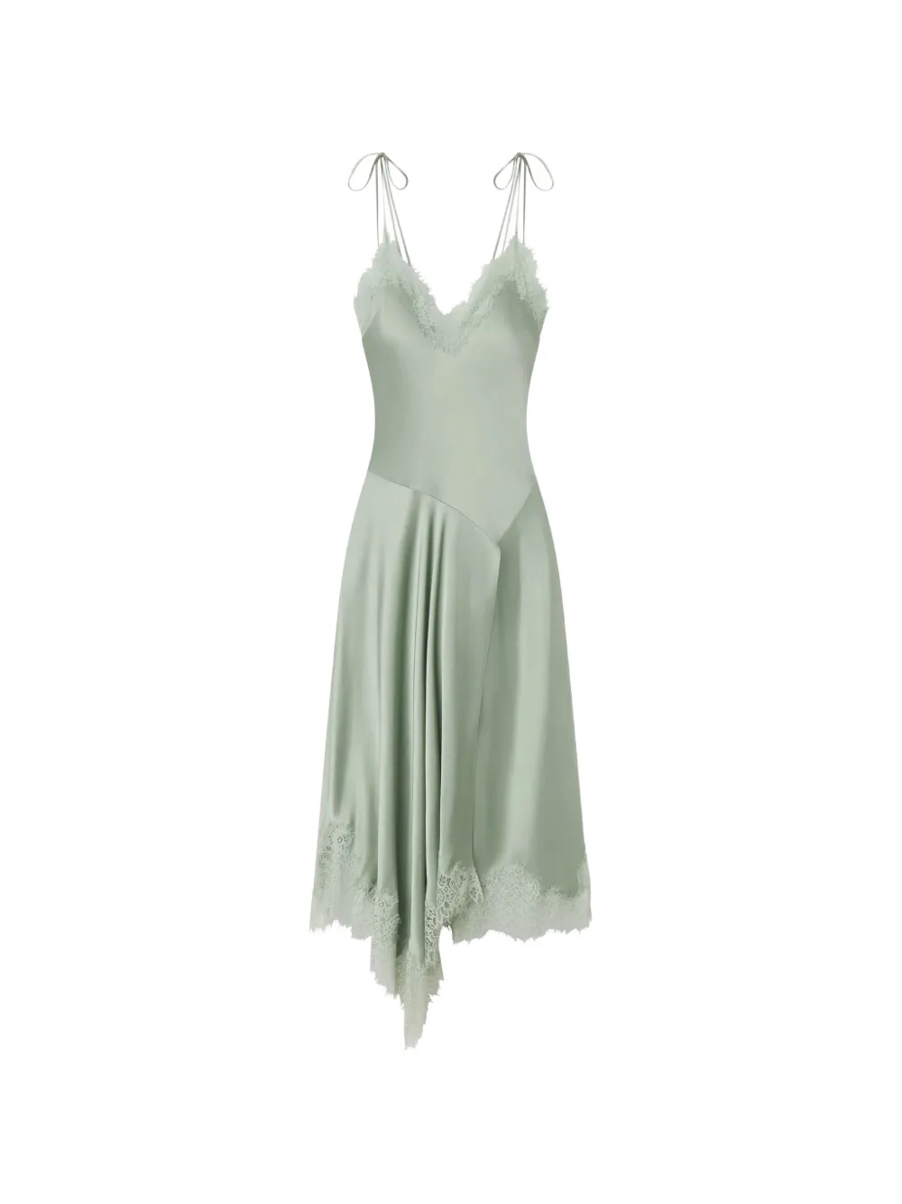A.L.C. Aleena lace-trim midi dress