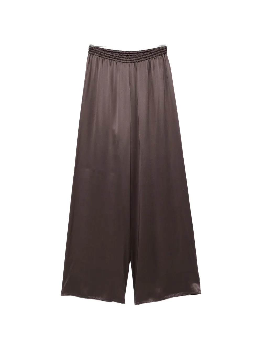 Dušan Satin-finish Palazzo Pants In Purple