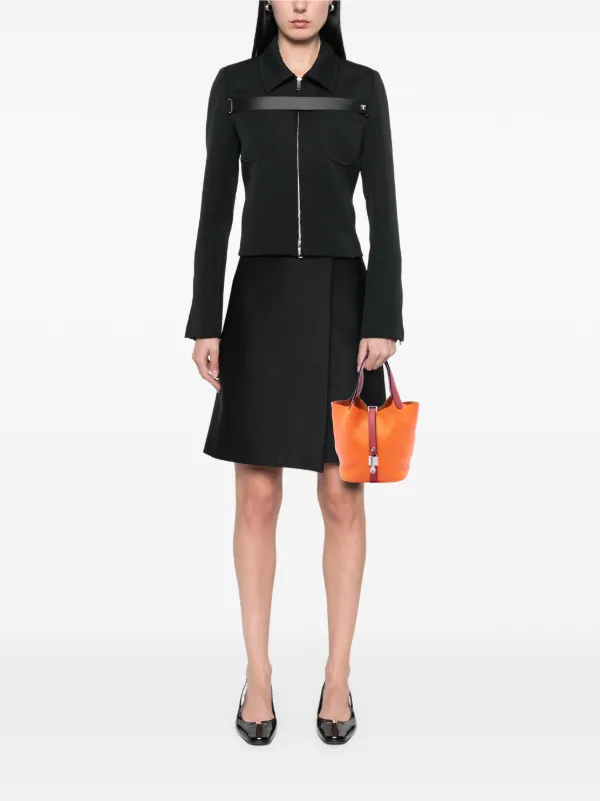 Hermès Pre-Owned 2016 Bicolor Clemence And Swift Picotin Lock 18