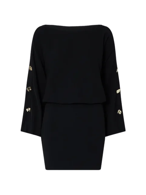 LIU JO short dress with jewel buttons