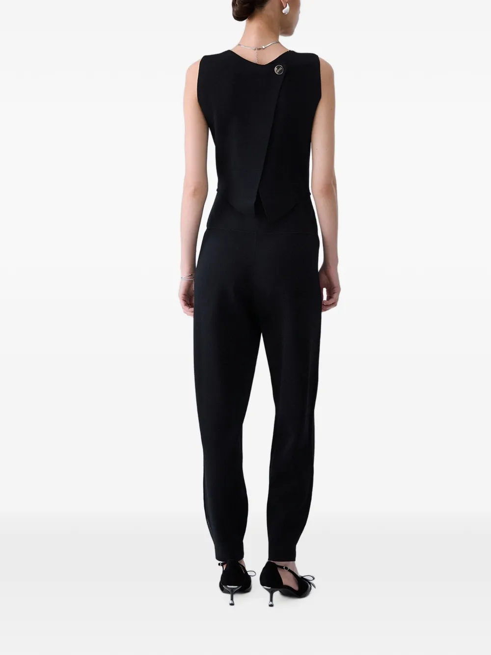 LIU JO Gebreide jumpsuit Zwart