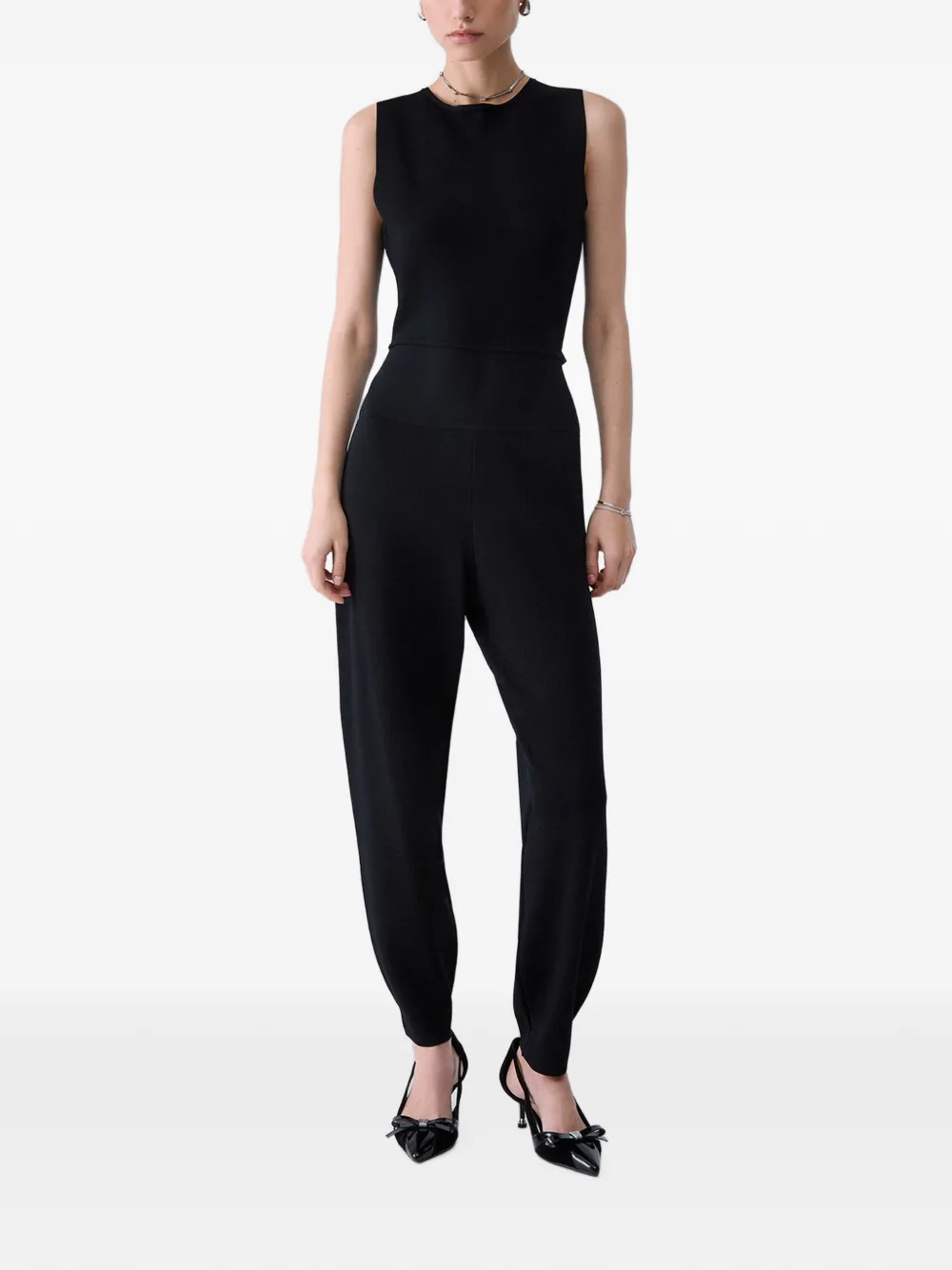 LIU JO Gebreide jumpsuit Zwart