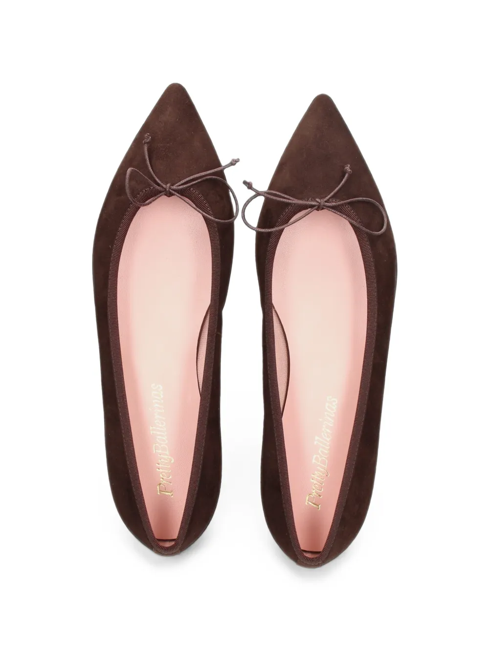 Pretty Ballerinas Ella pointed-toe ballet flats Bruin