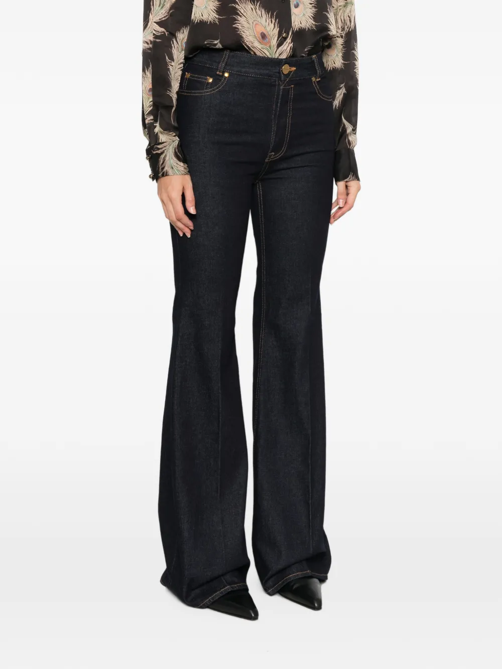 ZIMMERMANN High waist jeans Blauw