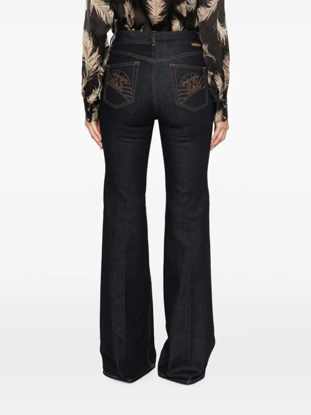 ZIMMERMANN High waist jeans Blauw
