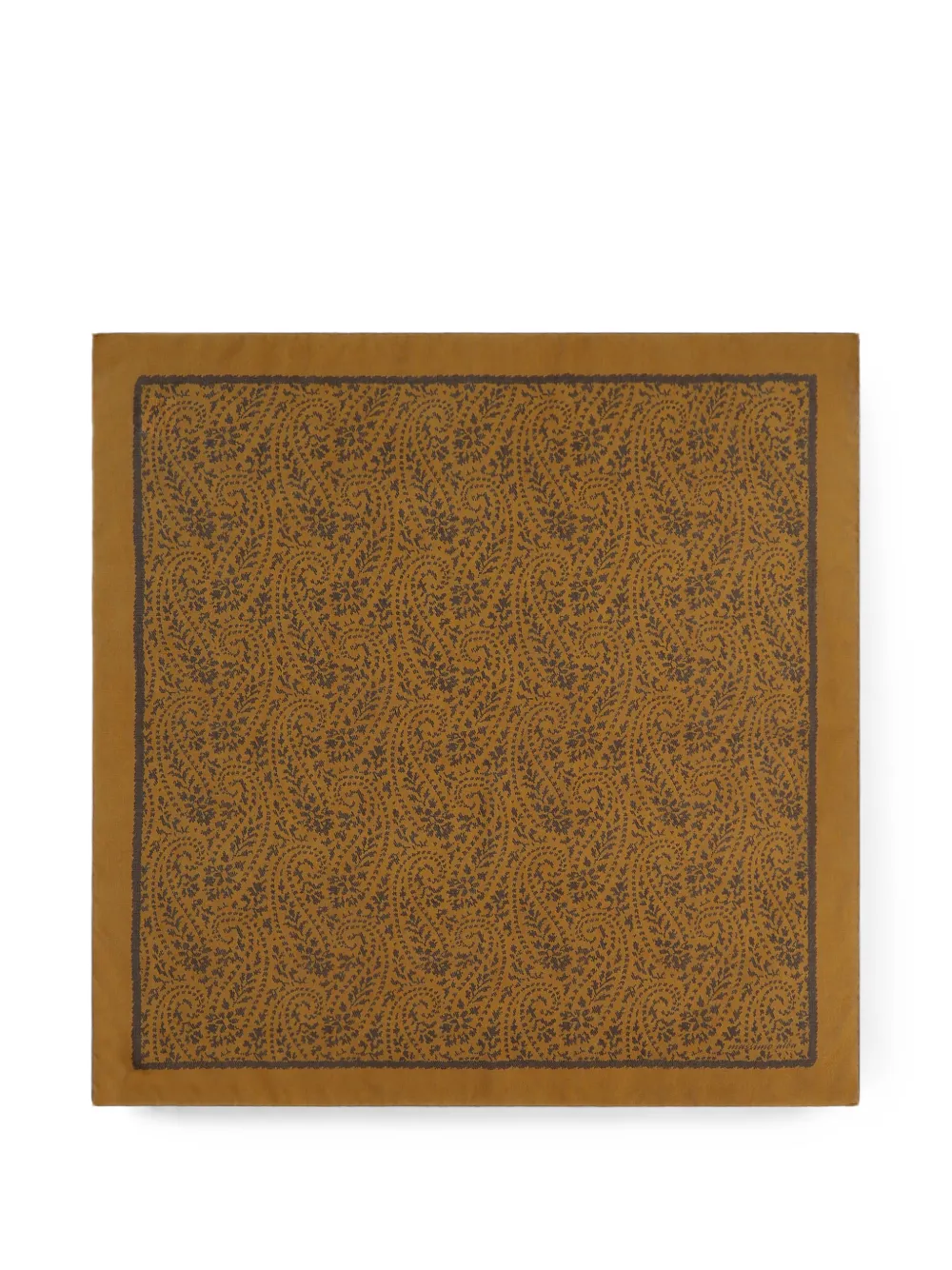 Massimo Alba Bandana met paisley-print Bruin