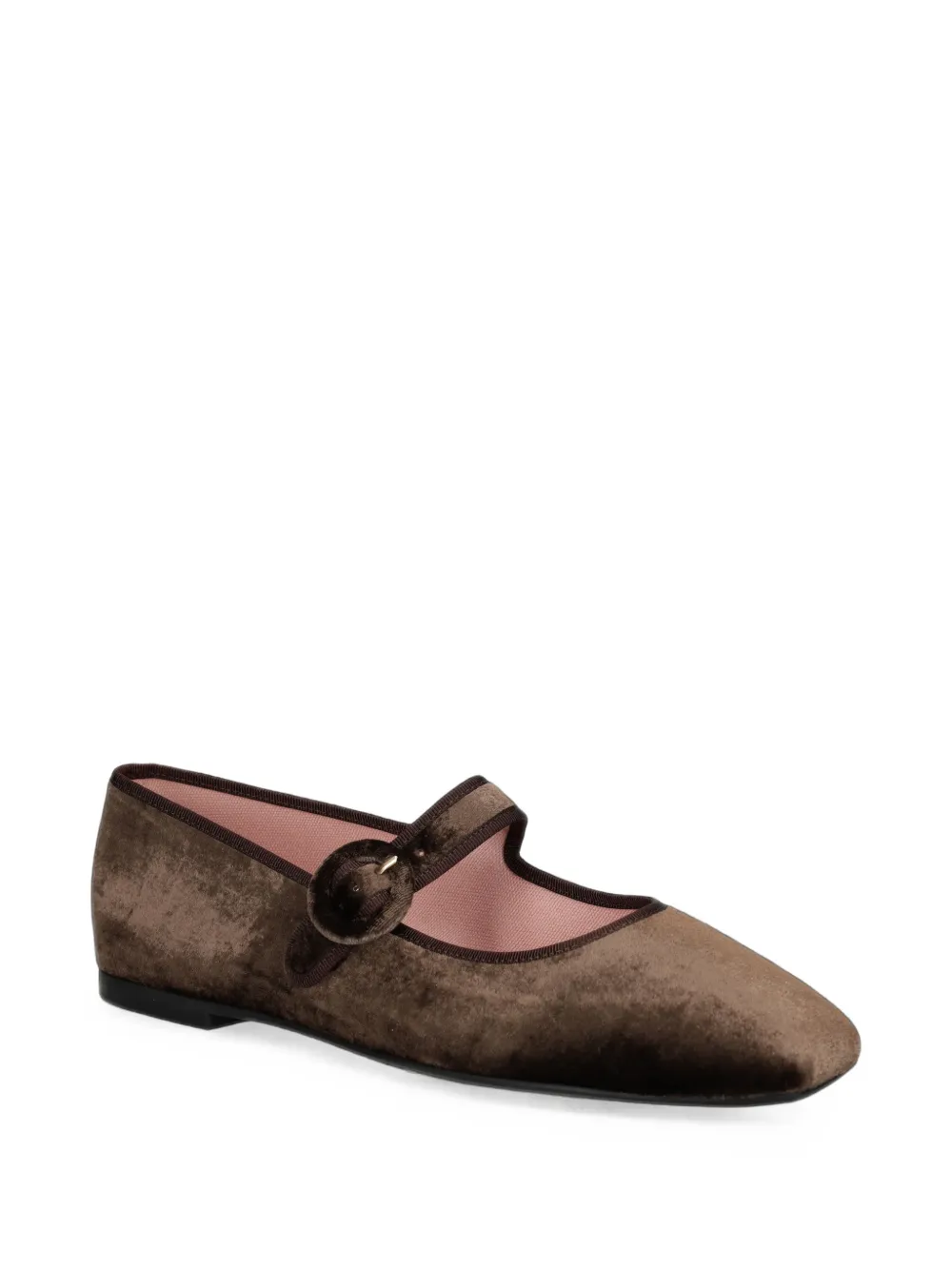 Pretty Ballerinas Camille velvet ballet flats Bruin