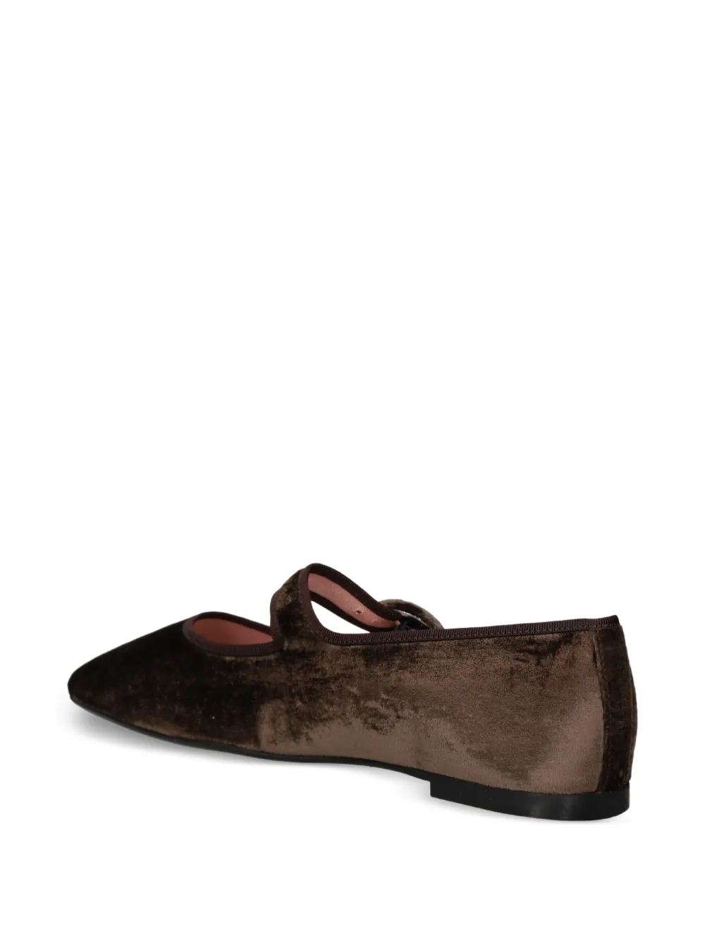 Pretty Ballerinas Camille velvet ballet flats Bruin