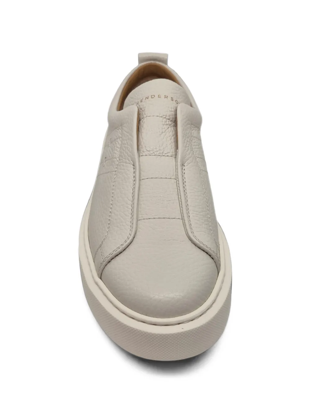 Henderson Baracco pebble-grain sneakers Grijs