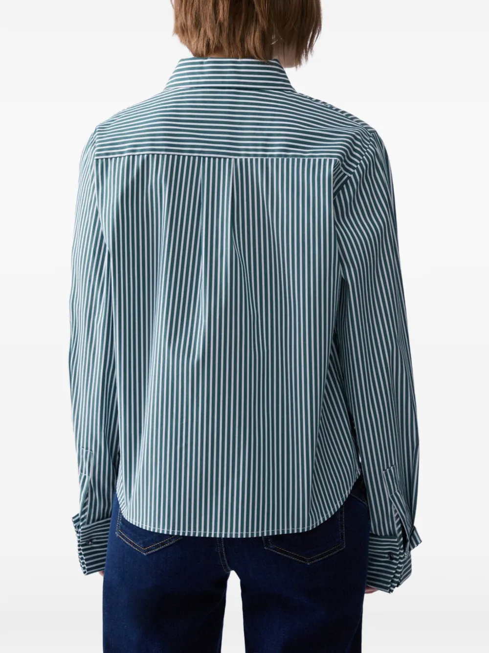 LIU JO Gestreept blouse Groen