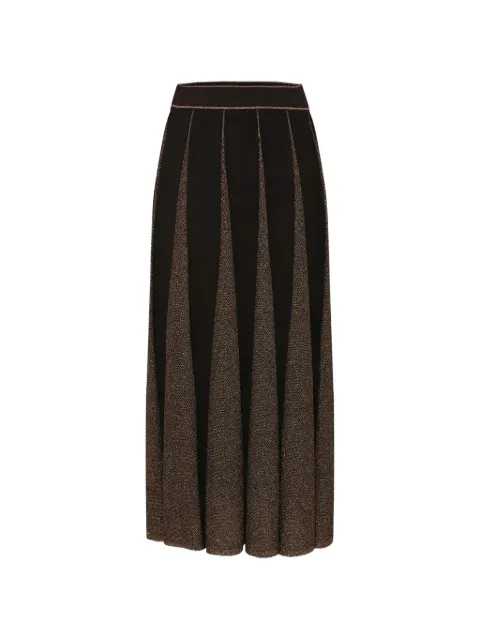 ZIMMERMANN Valiant metallic midi skirt