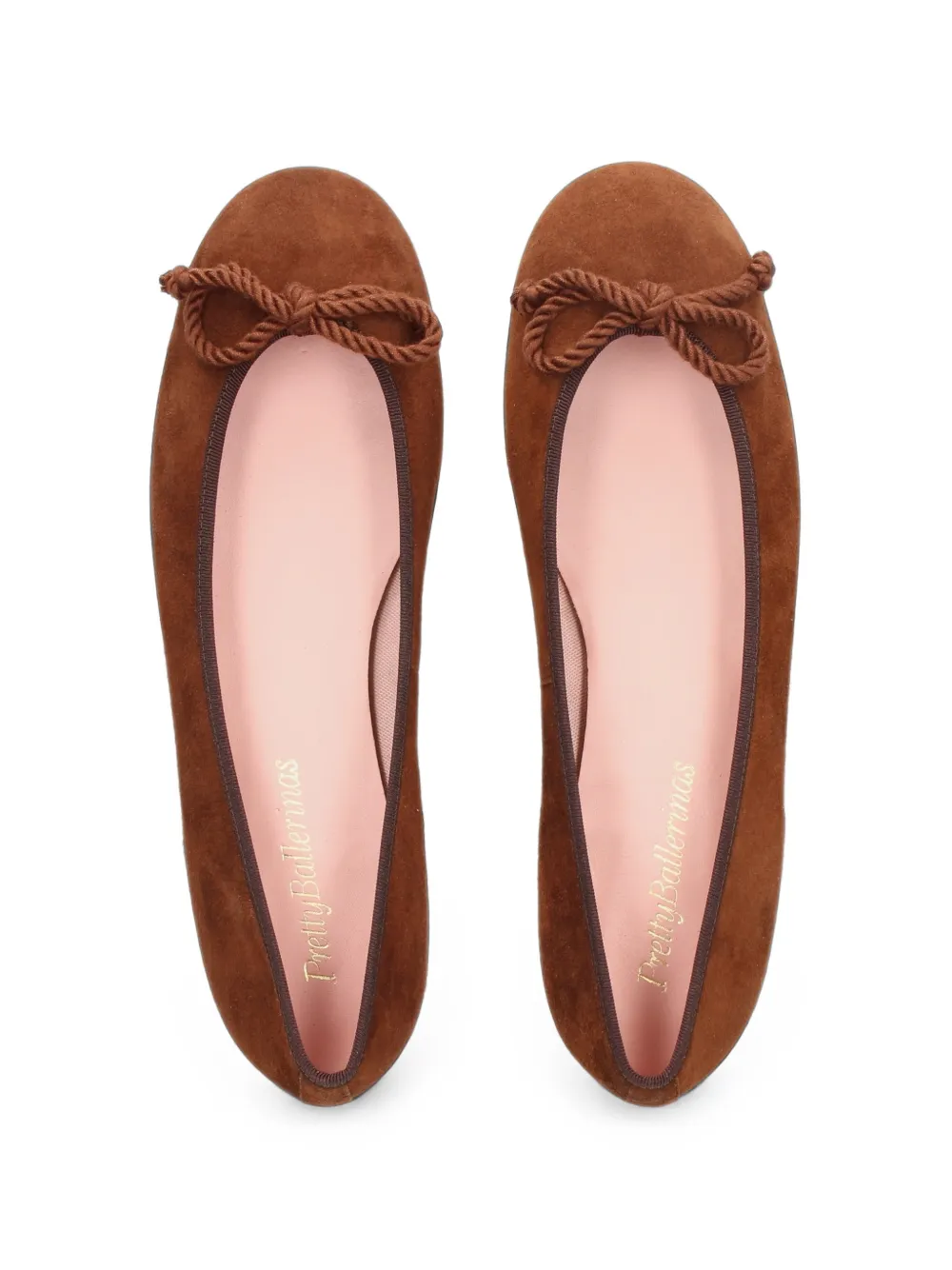 Pretty Ballerinas Rosario bow-detail ballet flats Bruin